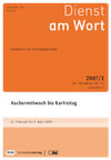 Titelcover der archivierte Ausgabe 2/2007  klicken Sie für eine größere Ansicht