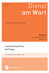 Titelcover der archivierte Ausgabe 2/2013  klicken Sie für eine größere Ansicht