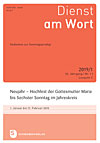 Titelcover der archivierte Ausgabe 1/2019 – klicken Sie für eine größere Ansicht Titelcover der archivierte Ausgabe 1/2019 – klicken Sie für eine größere Ansicht
