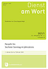 Titelcover der archivierte Ausgabe 1/2021 – klicken Sie für eine größere Ansicht Titelcover der archivierte Ausgabe 1/2021 – klicken Sie für eine größere Ansicht